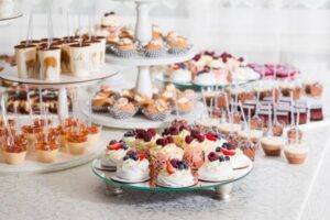 mini desserts for wedding receptions